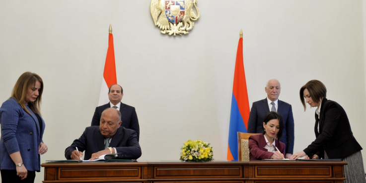 Տեղի են ունեցել հայ-եգիպտական բարձր մակարդակի հանդիպումներ, ստորագրվել են հուշագրեր