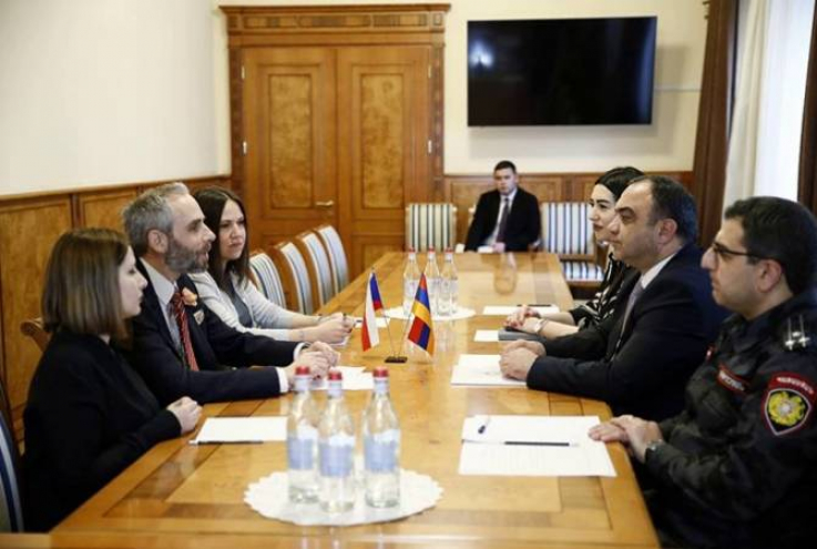 Չեխիան պատրաստակամ է շարունակել աջակցությունը ՀՀ ներքին գործերի նախարարությանը