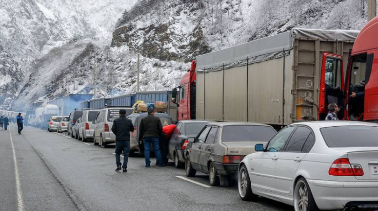 Ստեփանծմինդա-Լարս ավտոճանապարհը փակ է բեռնատարների համար