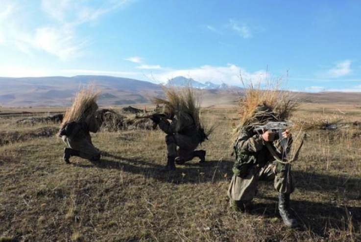 ՀՀ-ում ռուսական ռազմաբազայի հատուկ նշանակության զինծառայողներն ուսումնական վարժանքներ են անցկացրել