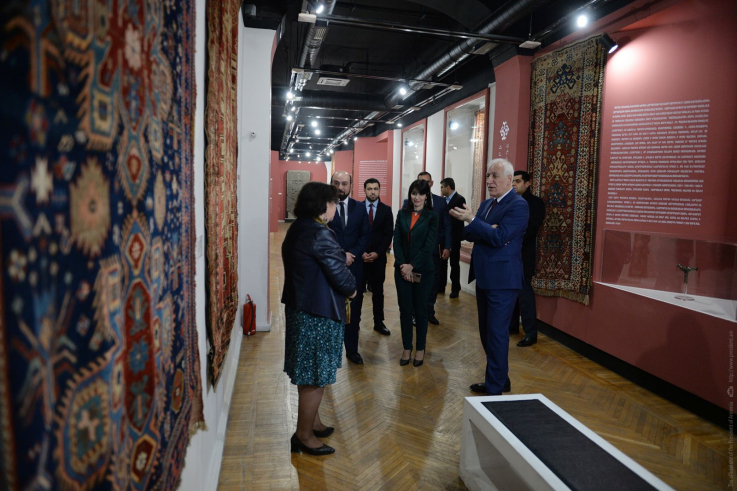 Վահագն Խաչատուրյանն այցելել է Հայաստանի ազգային պատկերասրահ և պատմության թանգարան