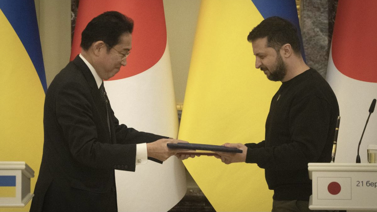 Ճապոնիան հայտարարում է Ուկրաինային 470 միլիոն դոլարի անհատույց օգնություն հատկացնելու մասին