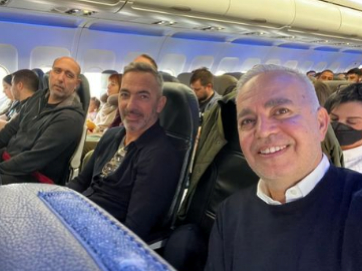 Յուրի Ջորկաեֆը եղբայրների հետ ժամանել է Հայաստան
