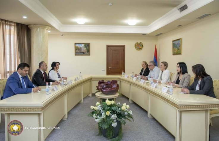 Քննարկվել են ԱՄՆ դեսպանատան Թմրամիջոցների դեմ պայքարի գրասենյակի հետ գործակցության հեռանկարները