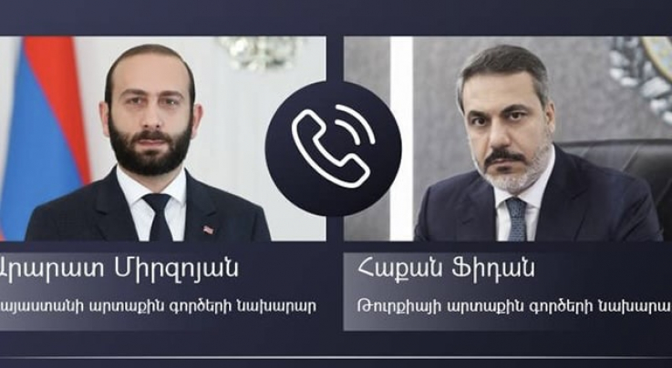 Կայացել է Հայաստանի և Թուրքիայի արտաքին գործերի նախարարների հեռախոսազրույցը