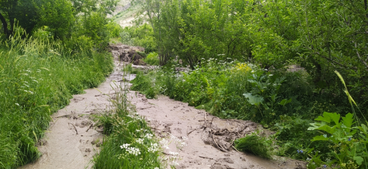 Հողազանգվածի սահք Քարագլուխ գյուղում