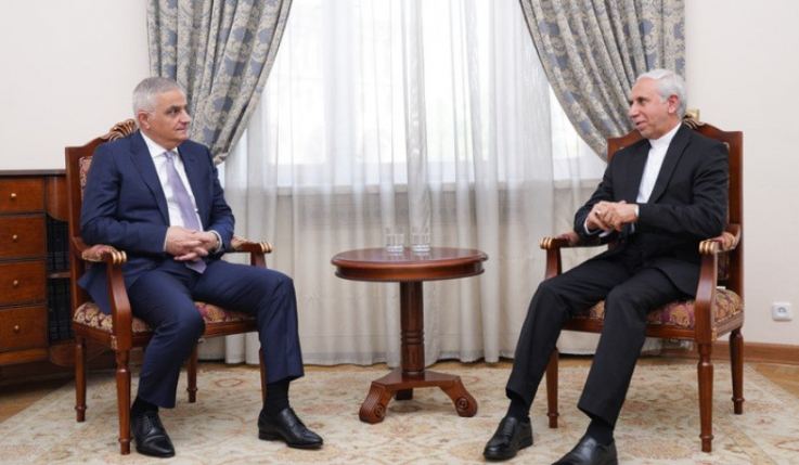 Մհեր Գրիգորյանն ու Իրանի դեսպանը քննարկել են հայ-իրանական երկկողմ հարաբերությունների հարցերը