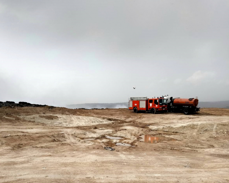 Հրդեհ՝ Գորիս քաղաքի աղբավայրում