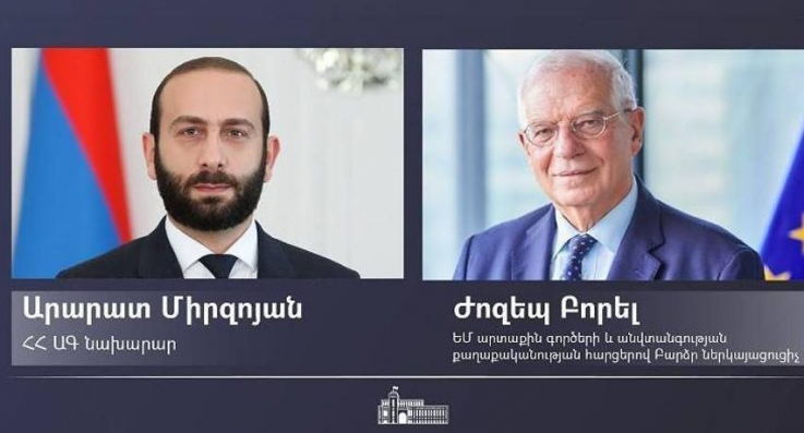 Միրզոյանը Բորելի հետ քննարկել է Արցախում ահագնացող հումանիտար ճգնաժամը