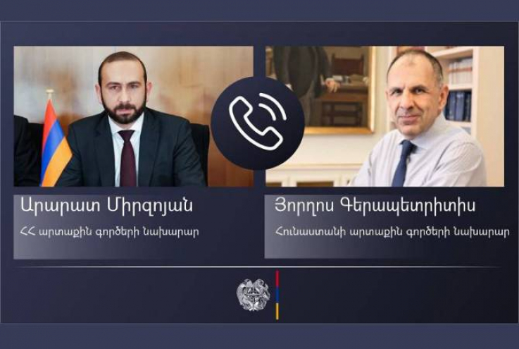 ՀՀ ԱԳ նախարարը հույն գործընկերոջն է ներկայացրել ԼՂ-ում ահագնացող հումանիտար ճգնաժամը