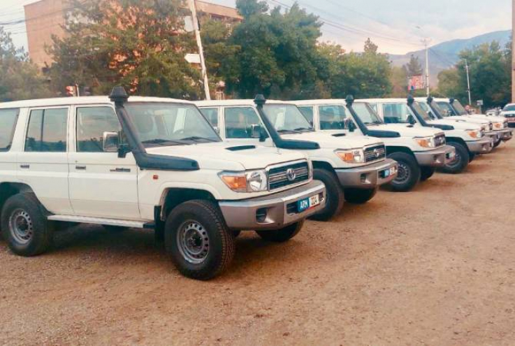 Հայաստանում ԵՄ առաքելությունը 11 ավտոմեքենայով համալրել է ավտոպարկը՝ ուժեղացնելու պարեկային գործունեությունը