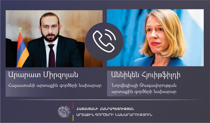 Ադրբեջանի առավելապաշտական նկրտումների զսպման հրամայականը կարևոր է․ Միրզոյանը՝ Նորվեգիայի ԱԳ նախարարին