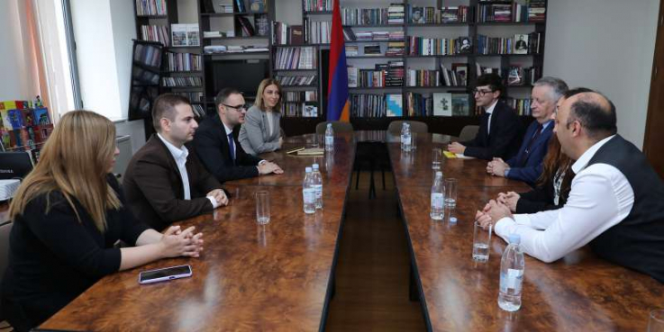 Ալֆրեդ Քոչարյանն ընդունել է Ֆրանսիայի ժառանգության ազգային ինստիտուտի ներկայացուցիչներին