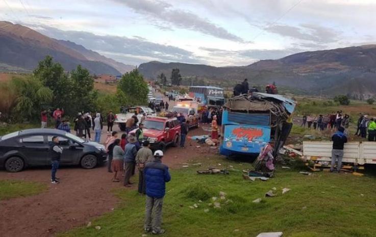 Պերուում ավտոբուսով վթարի հետեւանքով 5 մարդ է զոհվել