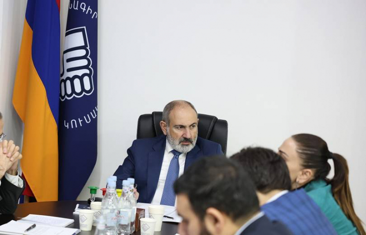 Փաշինյանի մասնակցությամբ տեղի է ունեցել «Քաղաքացիական պայմանագիր» կուսակցության վարչության նիստ