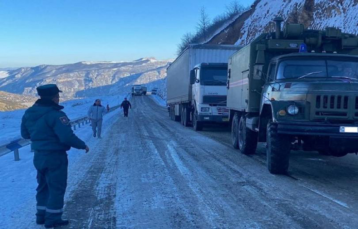 Տաթև-Լծեն-Սիսիան ճանապարհին մեքենաներ են արգելափակվել 