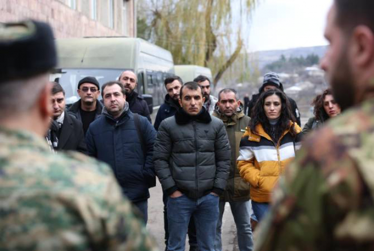 ՊՆ-ն կազմակերպել է լրատվամիջոցների ներկայացուցիչների համար այց հանրապետության հյուսիսարևելյան սահմանագոտի