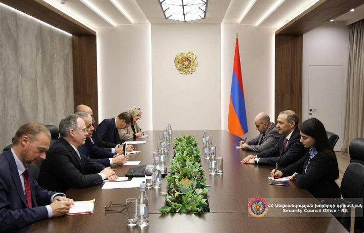 Գրիգորյանն ընդունել է Եվրոպական արտաքին գործողությունների ծառայության վարչության պետի ղեկավարած պատվիրակությանը