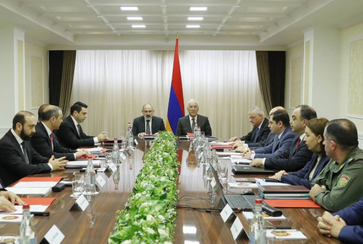 Փաշինյանի գլխավորությամբ տեղի է ունեցել Անվտանգության խորհրդի նիստ