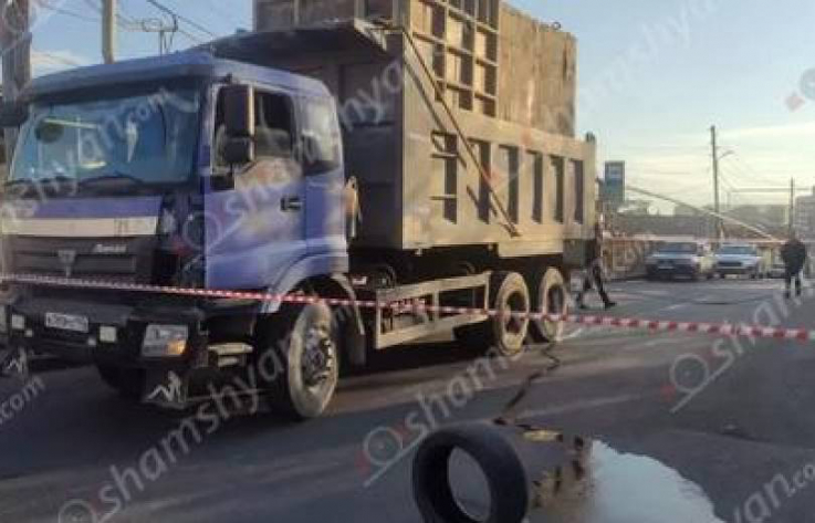 Արտակարգ դեպք Երևանում. ռուսական համարանիշերով բեռնատարը կոտրել է գազատարի խողովակները, սկսվել է գազի արտահոսք