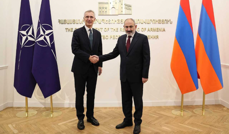 Փաշինյանը և Ստոլտենբերգը քննարկել են Հայաստան-ՆԱՏՕ փոխգործակցությանը վերաբերող հարցեր