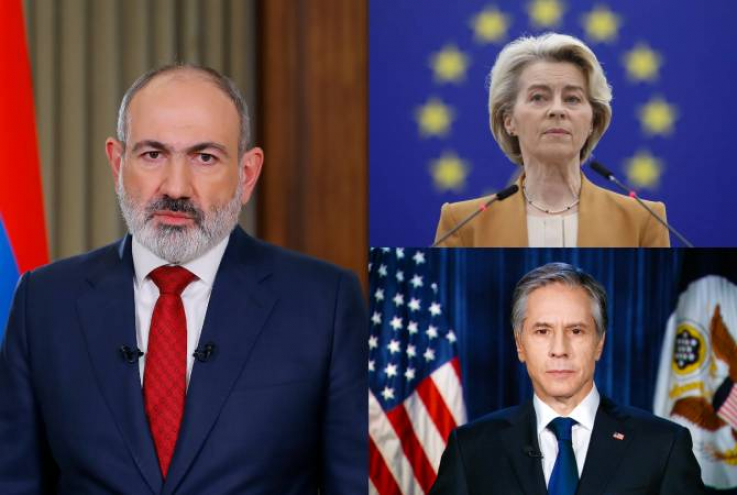 Փաշինյանը, Ֆոն դեր Լայենն ու Բլինքենը կքննարկեն Հայաստանի զարգացմանը միտված եռակողմ համագործակցության ուղիները