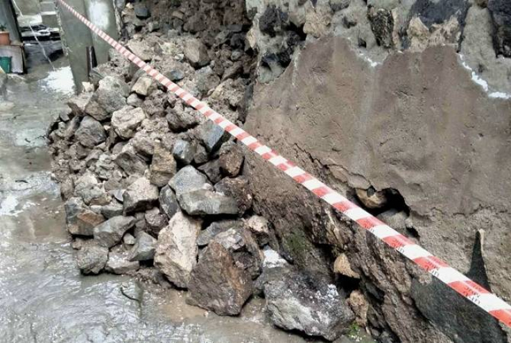 Սիմեոն Երևանցու փողոցում տան պատ է փլուզվել