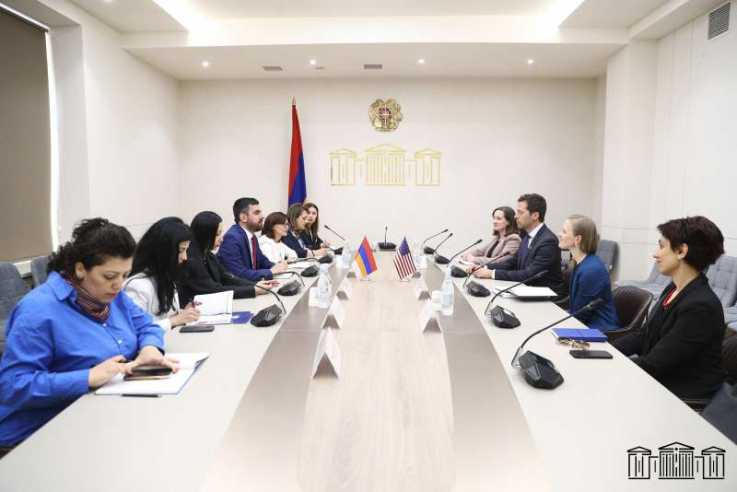 Խորհրդարան է այցելել ԱՄՆ պետքարտուղարի փոխտեղակալ Բրենդոն Յոդերը