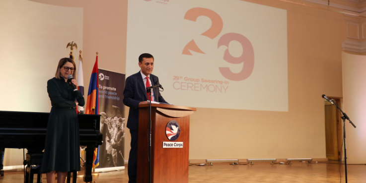 Խաղաղության կորպուսի 21 կամավոր կաշխատի Հայաստանի տարբեր համայնքներում՝ նպաստելով անգլերենի ուսուցմանը