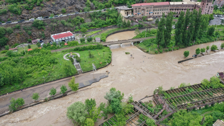 Լուրը,որ Ալավերդիում բոլոր կամուրջները քանդվել են չի համապատասխանում իրականությանը. Դավիթ Թորոսյան