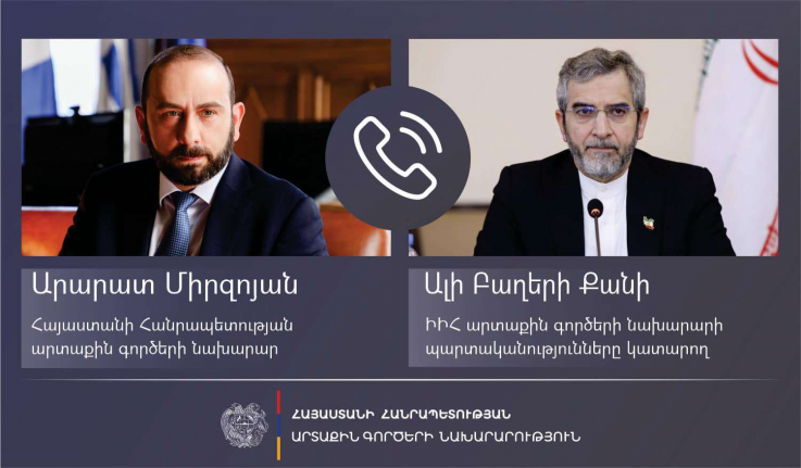 Միրզոյանն ու Բաղերին ընդգծել են Երևանի և Թեհրանի փոխգործակցության շարունակականությունը