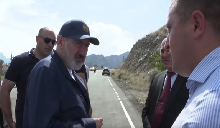 Կապան-Ծավ-Մեղրի ճաապարհի 17 կմ երկարությամբ հատվածում իրականացվել են միջին նորոգման աշխատանքներ․ վարչապետը տեսանյութ է  հրապարակել