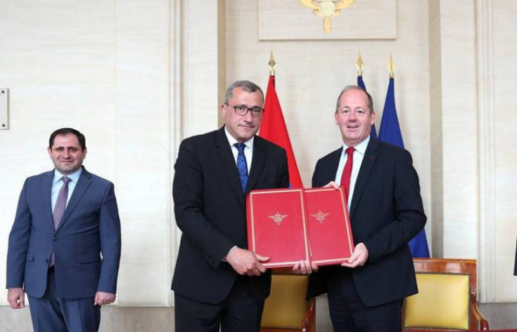 ՀՀ ՊՆ-ի և ֆրանսիական ռազմարդյունաբերական ընկերության միջև կնքվել է ռազմատեխնիկական համագործակցության պայմանագիր