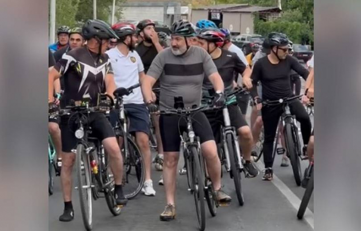 Հեծանիվը թիմ է. վարչապետը 6-րդ հեծանվային զբոսանքից տեսանյութ է հրապարակել