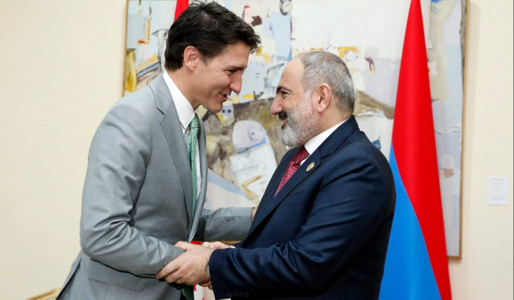 Գնահատանքի է արժանի Կանադայի հետևողական աջակցությունը ՀՀ ինքնիշխանությանն ու տարածքային ամբողջականությանը. վարչապետը՝ Թրյուդոյին