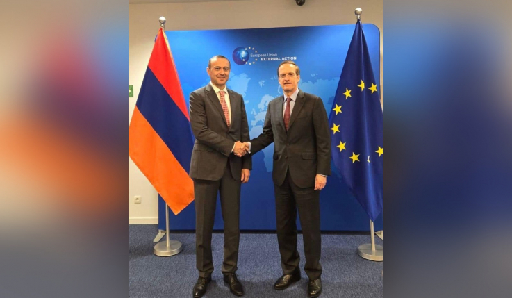 Արմեն Գրիգորյանը և Շառլ Ֆրայսը քննարկել են Խաղաղության եվրոպական գործիքակազմի միջոցով ՀՀ-ին օժանդակություն տրամադրելու հարցը