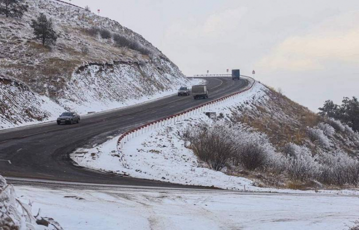 Արագածի տարածաշրջանում ձյուն է տեղում