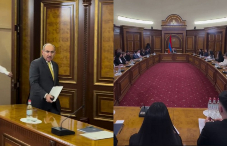 Վարչապետը հանդիպել է ԵՊՀ Միջազգային հարաբերությունների ֆակուլտետի մի խումբ ուսանողների և շրջանավարտների հետ