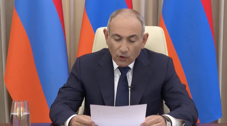Նիկոլ Փաշինյանն ուղերձով դիմում է ժողովրդին