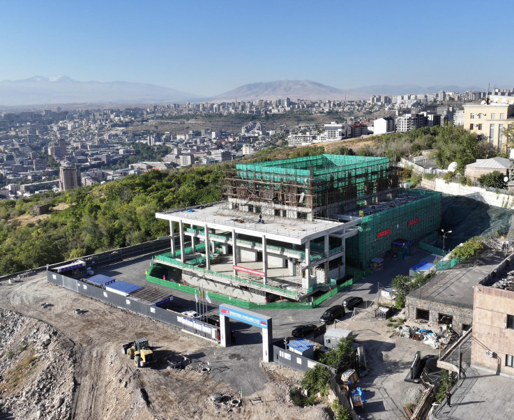 Մեկ տարվա ակտիվ շինարարության արդյունքում այսօր այս պատկերն ունենք. Հովհաննես Մովսիսյան