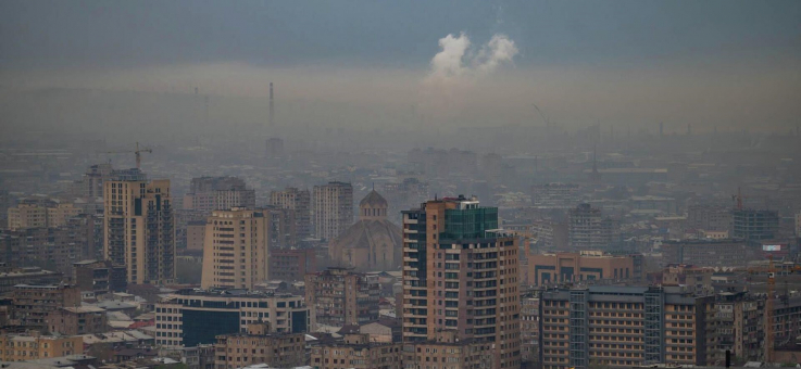 Մթնոլորտային օդում փոշու պարունակությունը գերազանցել է սահմանային թույլատրելի կոնցենտրացիան