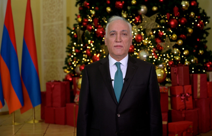 Տարին մեզ համար հեշտ չէր. նախագահ Վահագն Խաչատուրյանի ուղերձն Ամանորի կապակցությամբ