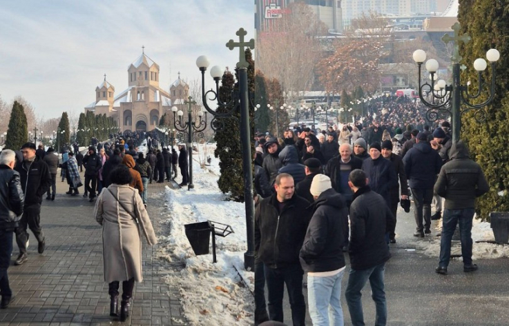 Ուխտերթին մասնակցելու համար մեծաթիվ հավատացյալներ են ժամանում. Չախոյան