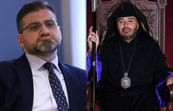 Կանգնում եք ոչ միայն ձեր անձի, այլ Եկեղեցու արժանապատվության կողքին. Բաբաջանյանը՝ Գևորգ եպիսկոպոս Սարոյանին