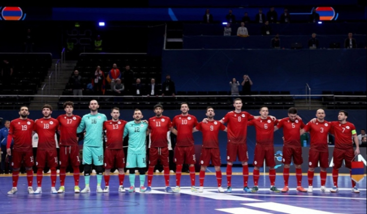 Ֆուտզալի Հայաստանի ազգային հավաքականը պատմական հաղթանակ գրանցեց Եվրոպայի առաջնությունում