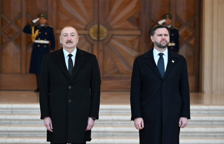 Ջեյ Դի Վենսը ժամանել է Բաքու, հանդիպել Իլհամ Ալիևի հետ