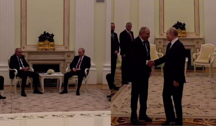  Հանդիպում ՌԴ նախագահ Վլադիմիր Պուտինի հետ. Նիկոլ Փաշինյանը տեսանյութ է հրապարակել