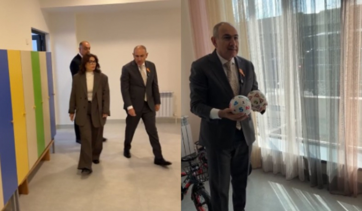 Վարչապետն այցելել է Էջմիածնի «Արևիկ» մանկապարտեզ․ այն հիմնանորոգվել է, կառուցվել է նոր մասնաշենք