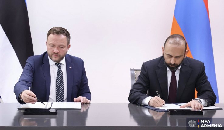 Հայաստանի և Էստոնիայի ԱԳ նախարարները փոխըմբռնման հուշագիր են ստորագրել