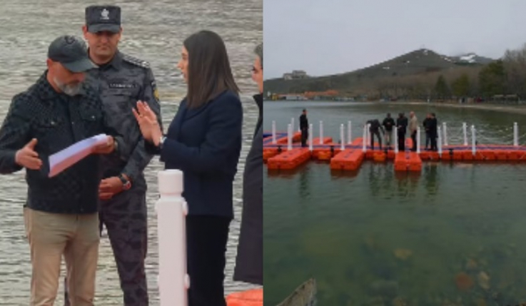 ՆԳ նախարարը ծանոթացել է Սևանի ջրափրկարարական ջոկատի վարչական նոր համալիրի շինաշխատանքներին և նավամատույցի կառուցմանը